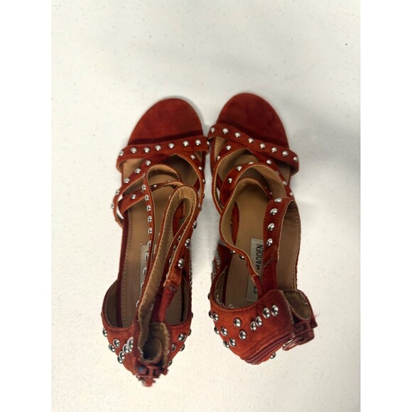 Steve Madden Red Heels Women's 7 - Picture 5 of 7